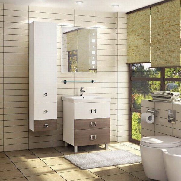 Мебель для ванной Акватон Стамбул 1A145801ST580 65 М лиственница