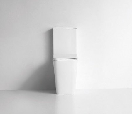 Унитаз напольный CeramaLux 2170, Бело-Глянцевый