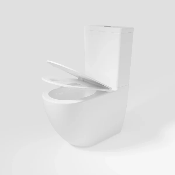 Унитаз-компакт Vincea Globo VT2-14T безободковый, торнадо, с сиденьем микролифт, белый