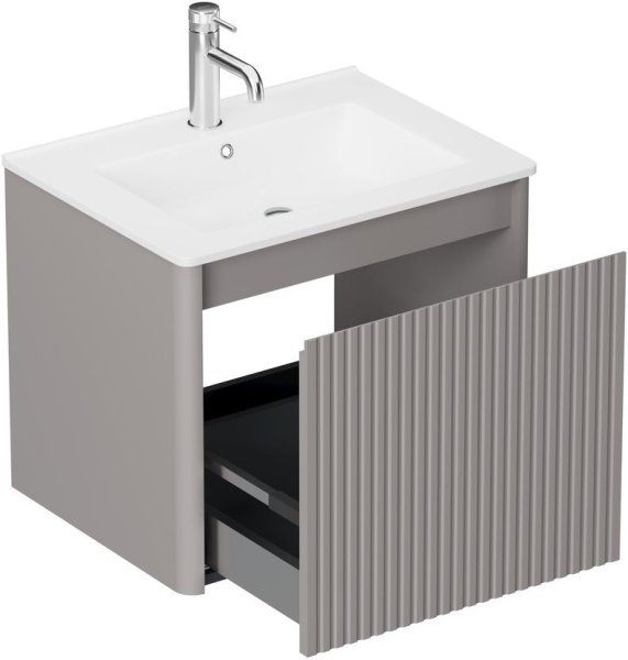 Тумба под раковину Allen Brau Gravity 60 1.370016.PGM платина матовый