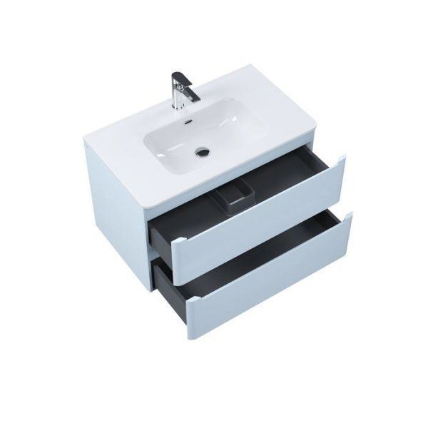 Тумба с умывальником, подвесная, 80 см, голубой, Edifice, IDDIS подходит умыв. 0108000i28 (EDBTI8DF0BWK0iHN95JYK)