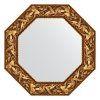 Зеркало Evoform Octagon BY 7370 63x63 византия золото