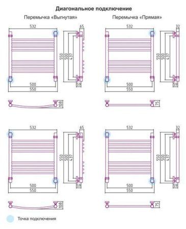 Полотенцесушитель водяной Сунержа Богема 500x500 состаренная бронза выгнутый