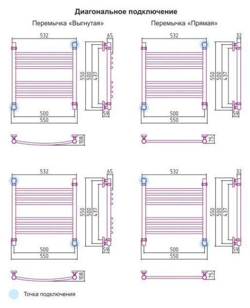 Полотенцесушитель водяной Сунержа Богема 500x500 состаренная бронза выгнутый