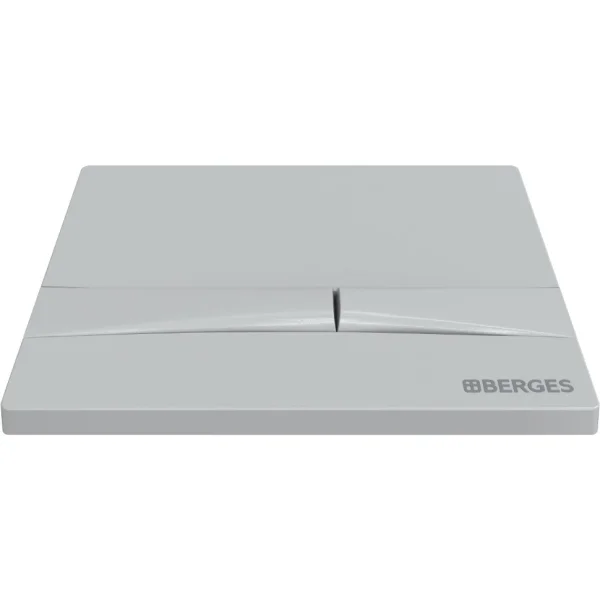 Кнопка смыва Berges Novum F4 040054 для инсталляции, белый матовый