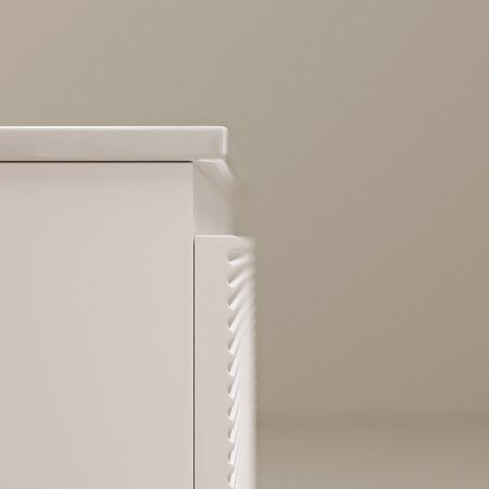 Тумба подвесная SANCOS Folk 790х445х500, c двумя ящиками оснащенными доводчиками, Bianco, FL80W