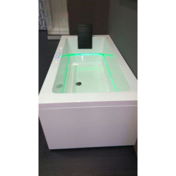 Ванна Gruppo Treesse Dream V838G+V078F+V078LS+CROLE 180х80 DX  с гидромассажем, белый