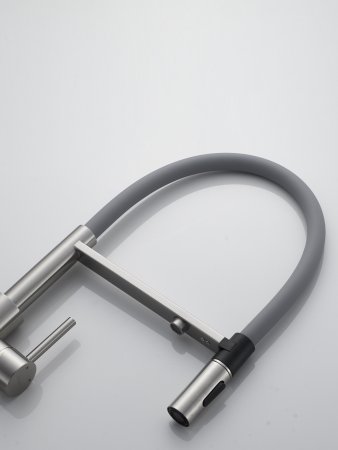 Смеситель для кухни Shevanik S478L, Сатин