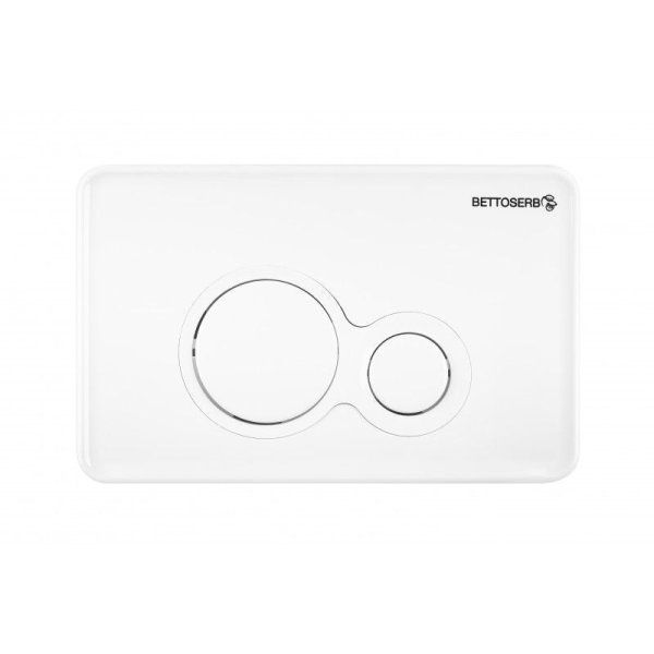 Инсталляция BETTOSERB Sava Free Standing+клавиша смыва TWIN белый глянец (SFS40006457)