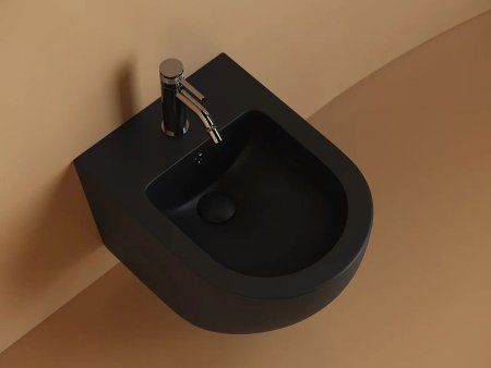 Биде подвесное Ceramica Nova Uno CN11002MB черный матовый