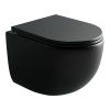 Унитаз подвесной Ceramica Nova Up CN4007MB микролифт, черный матовый