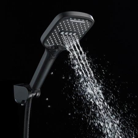 Смеситель для ванны однорычажный  Shevanik S4112H, Черный