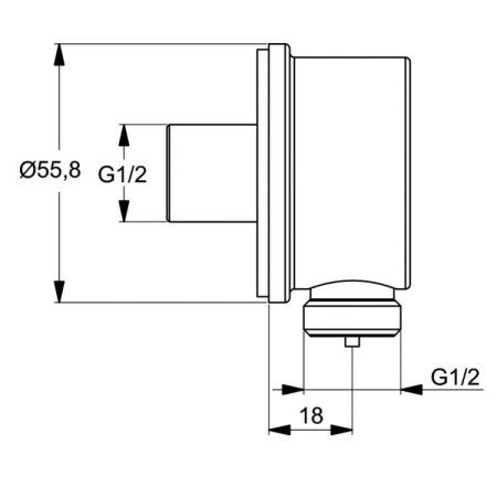 Набор для ванны Ideal Standard Set Ceraflex BC447AA хром, 4 в 1