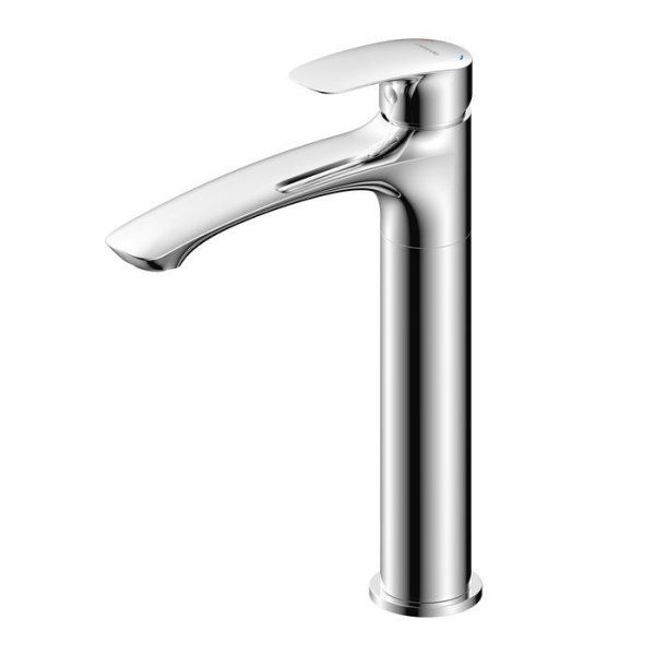 Комплект смесителей 2 в 1: Смеситель для ванны и смеситель для настольного умывальника, хром глянцевый, Rora, Milardo, RORSB01M70