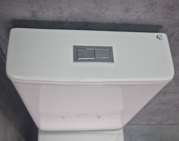 Унитаз напольный Ceramalux TR2176 TORDNADO, белый глянец