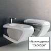 Унитаз-компакт Hidra Ceramica Hi-line белый с серебром