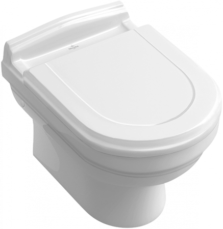 Крышка-сиденье Villeroy & Boch Hommage 8809S1R1 микролифт, альпийский белый