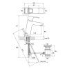 Смеситель Ravak 10° TD 013.00 X070061 для раковины