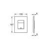 Кнопка смыва Grohe Skate Cosmopolitan Wood 38849HV0 бамбук