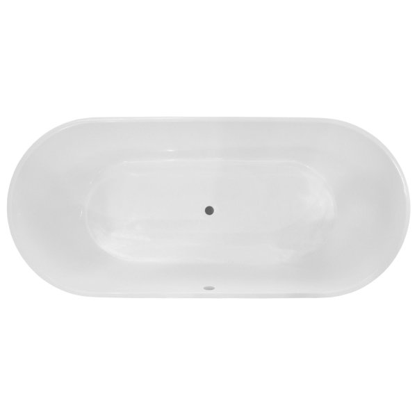 Каменная ванна Azario Vivaldi 179x79 круглый перелив (AZ-81024)