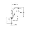 Смеситель TEKA MTP 915 хром