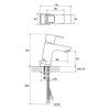 Смеситель Ravak 10° TD 012.00 X070064 для раковины