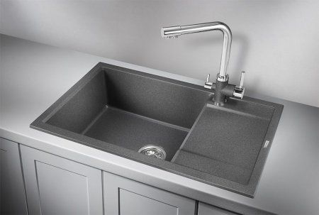 Кухонная мойка Granula 7805, ГРАФИТ