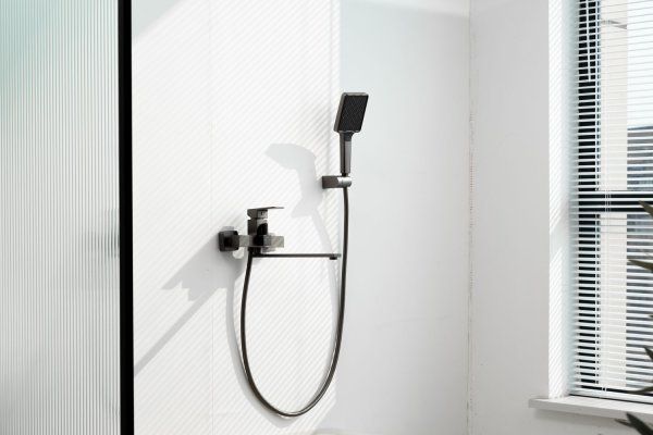 Смеситель для ванны Frap F2RE29IU1-KL9, оружейная сталь