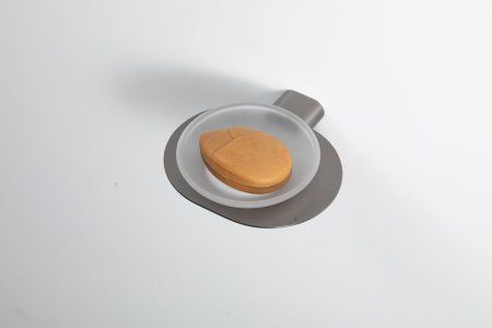 Мыльница стеклянная Gappo G3QQ09GH02TM-9PG оружейная сталь