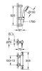 Термостат Grohe Grohtherm 800 34565001 с душевым гарнитуром