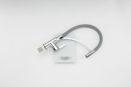 Смеситель для кухни с гибким изливом Frap F4552 хром