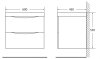 Мебель для ванной BelBagno Marino MARINO-600-2C-SO-WO-P 60 rovere bianco