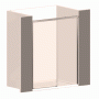 Душевая дверь Vincea Como VPS-1C 120x195 прозрачное, хром