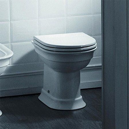 Унитаз приставной Hatria Dolcevita YXXP01 CR горизонтальный выпуск