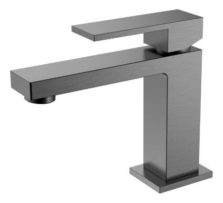 Cмеситель для умывальника Qubic Matt Gun Metal Boheme 471-GM