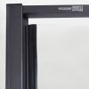 Душевая дверь WasserKRAFT Elbe 74P 74P04 профиль черный, стекло прозрачное