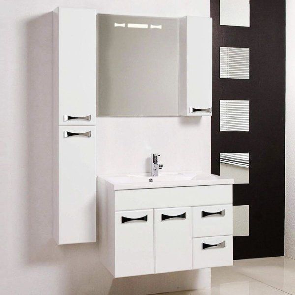 Тумба с раковиной Aquaton Диор 1A167801DR010 80 раковина Премьер М, белый