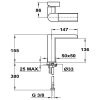Смеситель Teka FORMENTERA 62331020BC Белый матовый