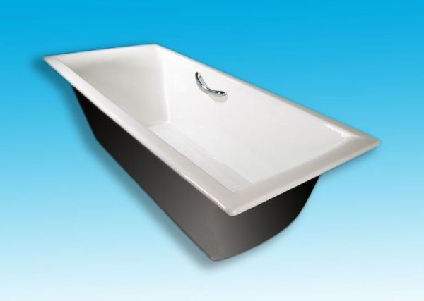 Чугунная ванна Timo Standart 3V 170x75 с ручками