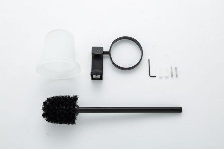 Ершик для унитаза подвесной Frap F3OZ06NU10II-6ZN, черный