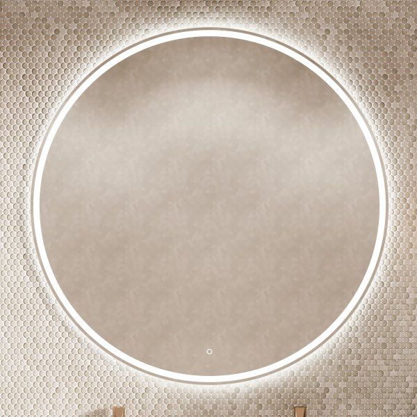 Зеркало для ванной комнаты SANCOS Bella D1200 c подсветкой,  BE1200