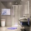 Душевой уголок WasserKRAFT Lippe 45S 45S00 профиль хром