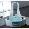 Акриловая ванна Gemy G9069 K с гидромассажем