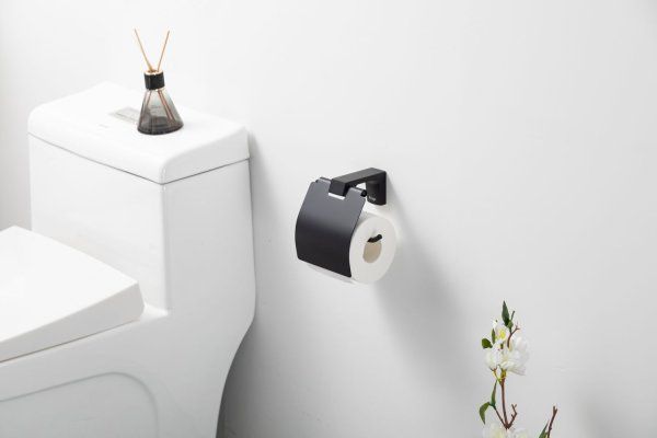 Держатель туалетной бумаги Frap F30603-6, черный