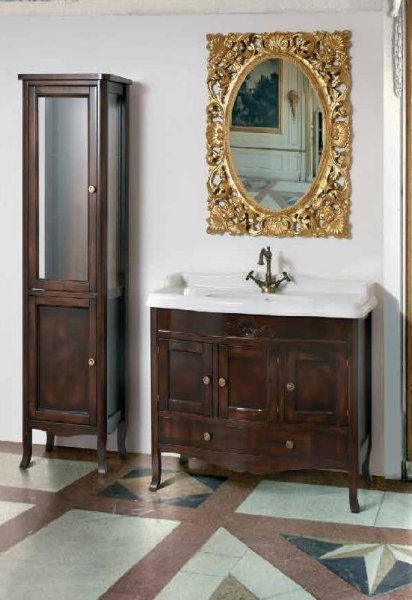 Шкаф-пенал Tiffany World Veronica 48 L мокко