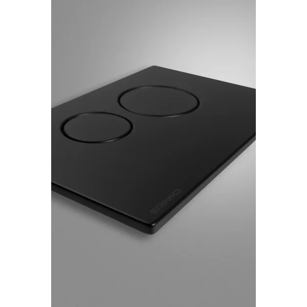 Кнопка смыва Charus Robusto FP.330.MB.05 для инсталляции, черный матовый