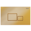 Клавиша смыва DK матовое золото Quadro (DB1519003)