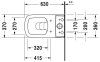 Крышка-сиденье Duravit DuraStyle 0063710000