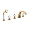 Смеситель Rav Slezak Brilliance BRILLIANCE169.5PZ для ванны золото