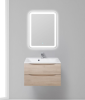 Мебель для ванной BelBagno Marino MARINO-800-2C-SO-RG-P + BB800/450-LV-MR-AST 80 rovere grigio